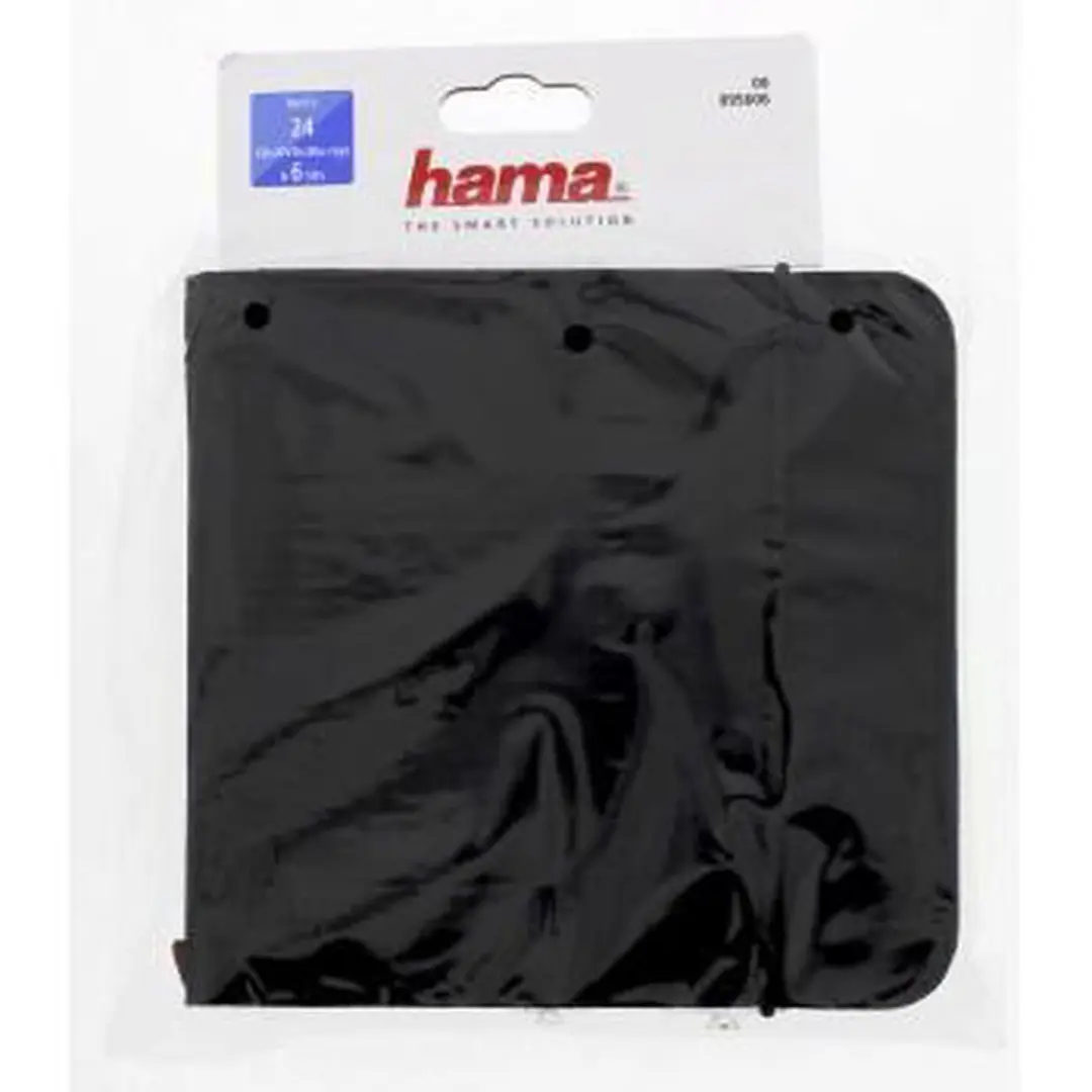 Hama RFB CD/DVD Wallet 24 - 30 vakken - Zwart