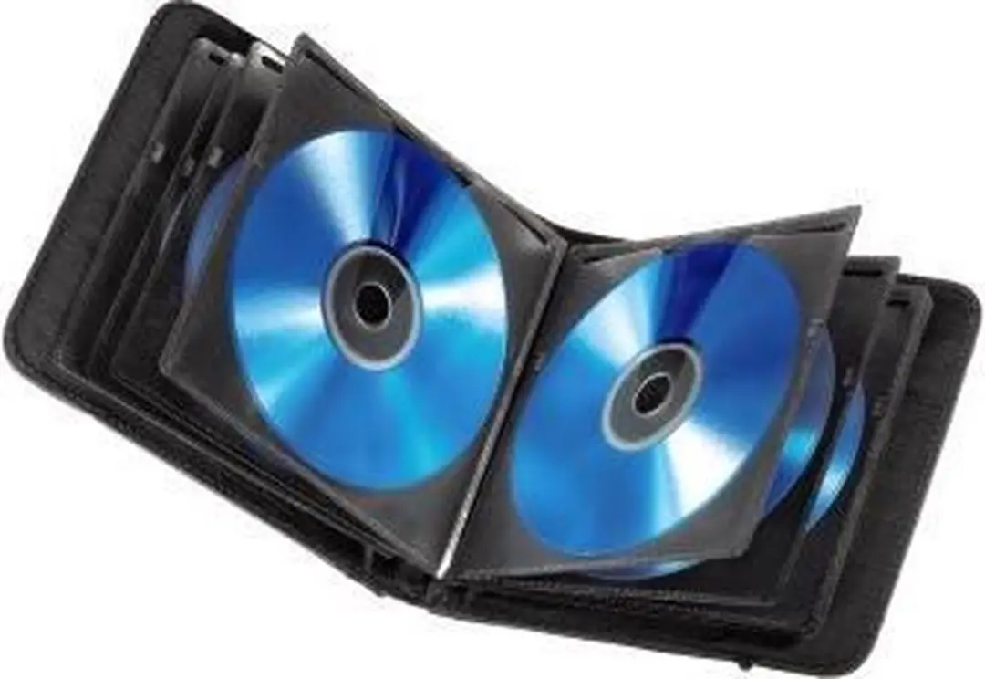 Hama RFB CD/DVD Wallet 24 - 30 vakken - Zwart