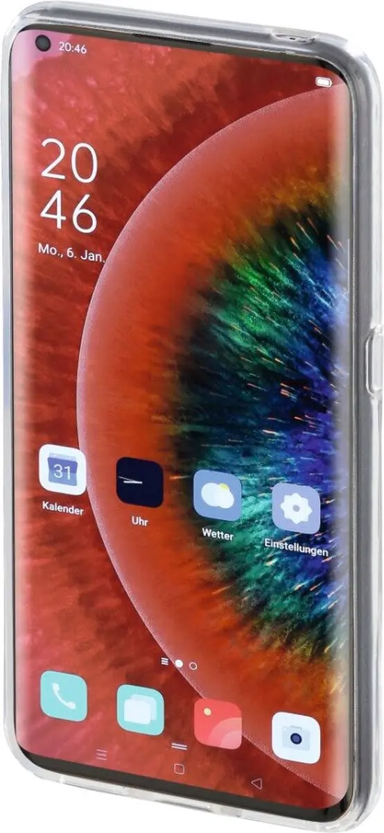 Hama Cover Crystal Clear Oppo Find X2 Pro - Transparant