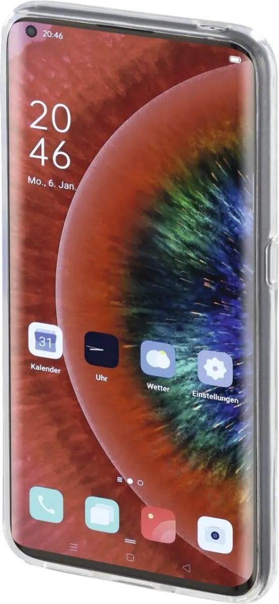 Hama Cover Crystal Clear Oppo Find X2 Pro - Transparant