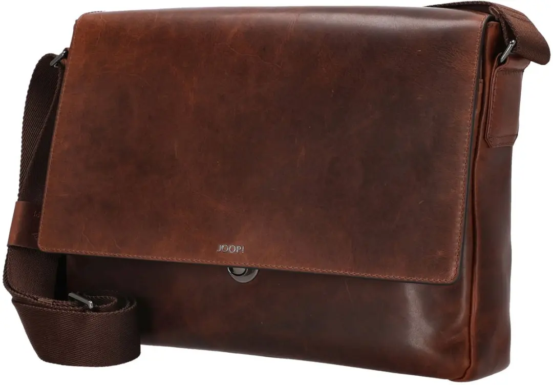 Joop! Janis Messenger 35cm - Cognac - 14 inch