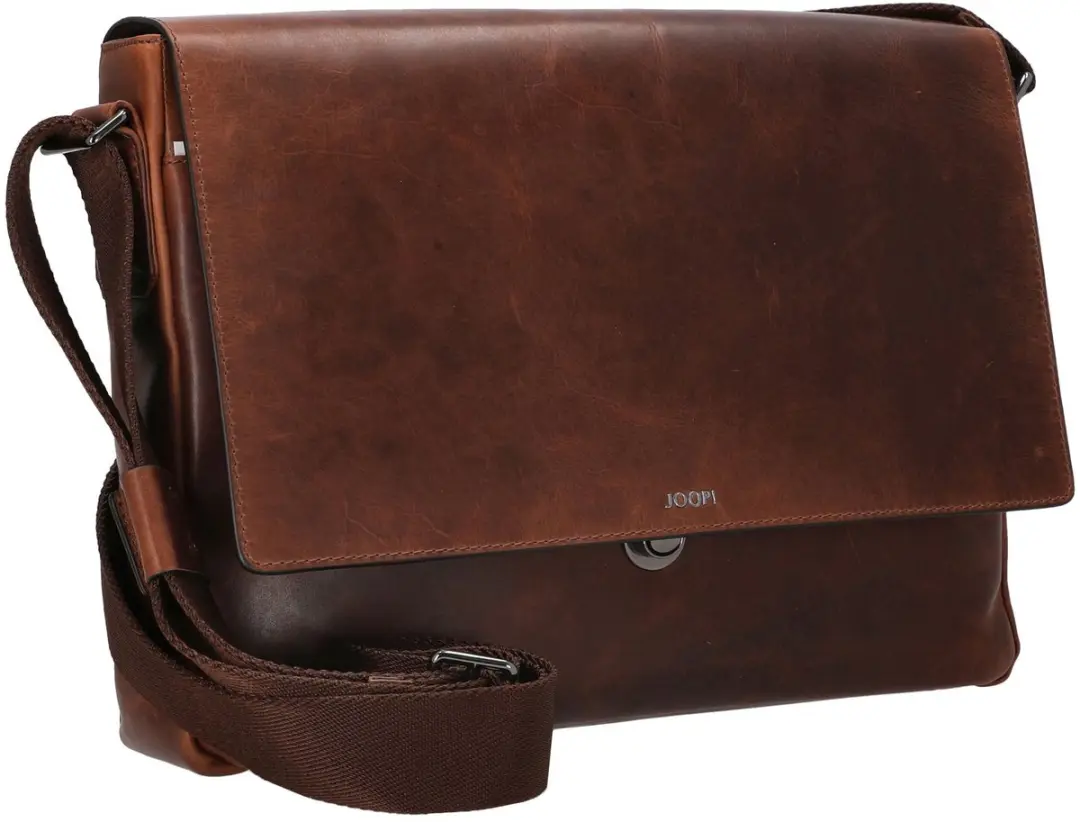 Joop! Janis Messenger 35cm - Cognac - 14 inch
