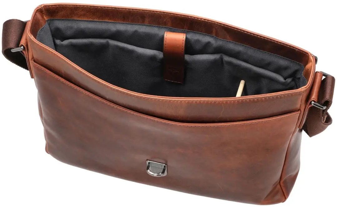 Joop! Janis Messenger 35cm - Cognac - 14 inch