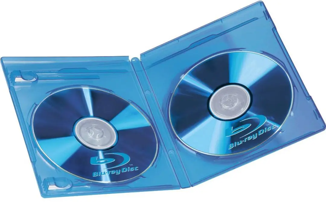 Hama Blu-ray Dubbel Jewel Case 3-pack - 25 Stuks - Blauw
