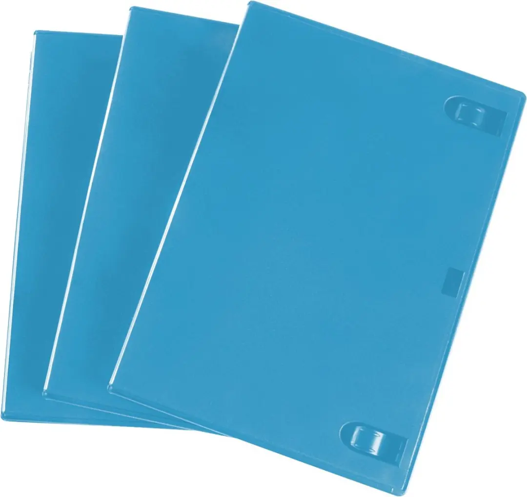 Hama Blu-ray Dubbel Jewel Case 3-pack - 25 Stuks - Blauw