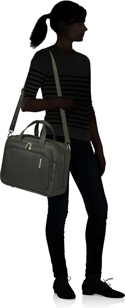 Samsonite Respark Laptopschoudertas 15.6" - Forest Green