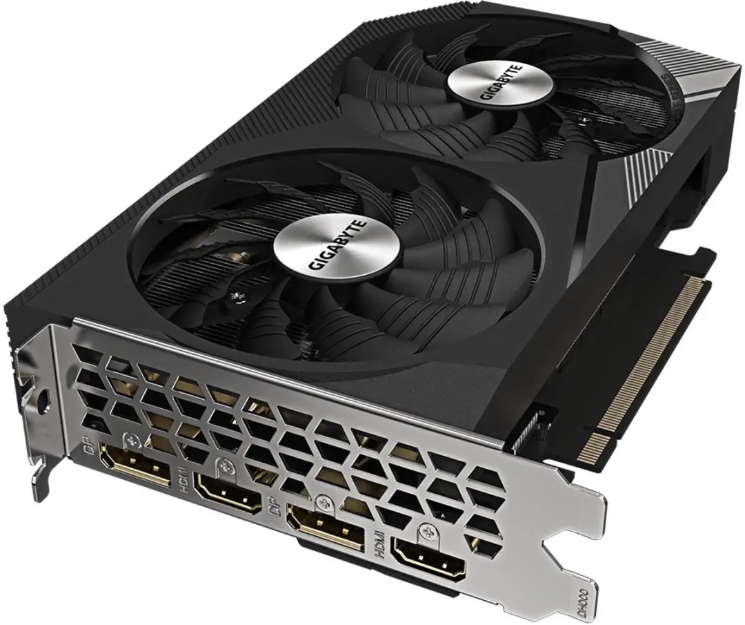 Gigabyte GeForce RTX 3060 WINDFORCE OC GV-N3060WF2OC-12GD Videokaart - 12GB GDDR6