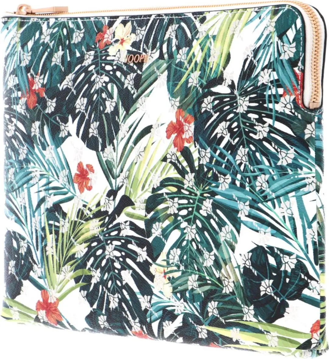 Joop! Laptophoes Cortina Tropici Geena - 11 inch - Groene Veelkleurig