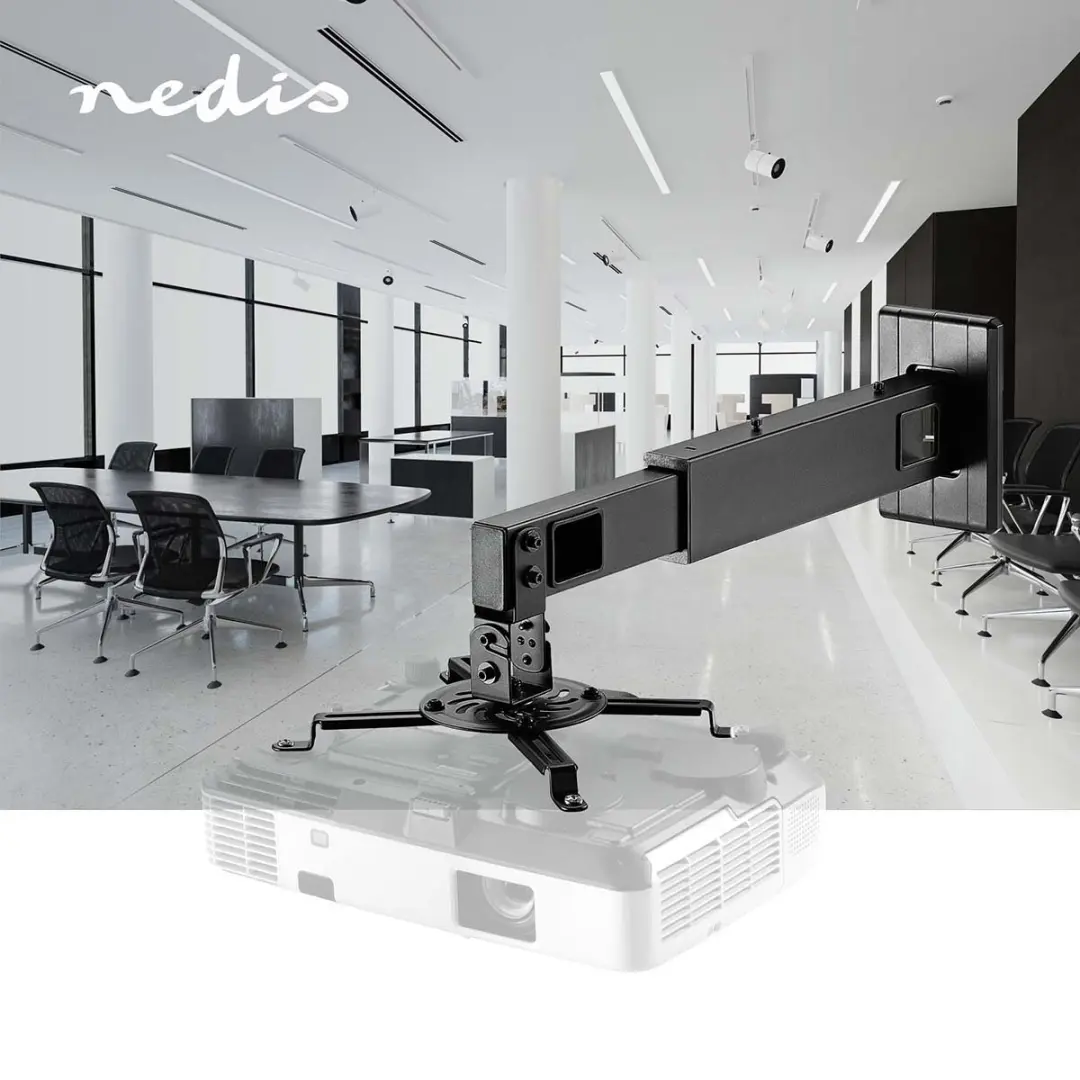 Nedis PJWM200BK Projectorbeugel - 15kg - Zwart