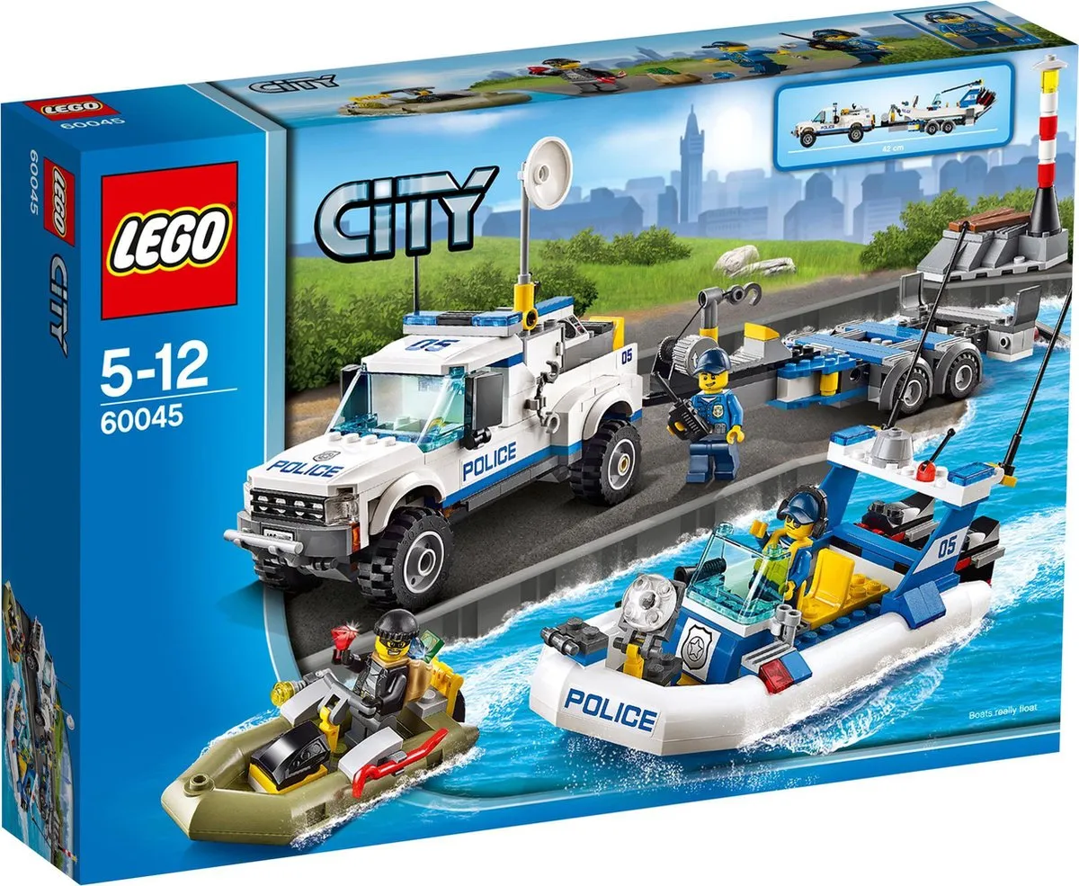 LEGO City Politiepatrouille 60045 - 408 Stukken - afbeelding 2 van 6