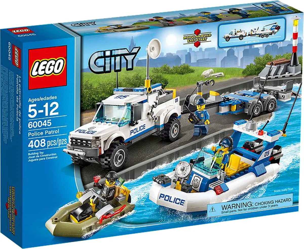 LEGO City Politiepatrouille 60045