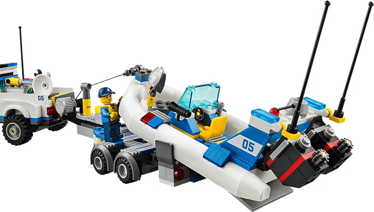 LEGO City Politiepatrouille 60045 - 408 Stukken - afbeelding 4 van 6