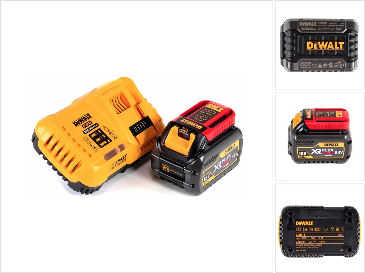 DeWalt DCB118T1 XR FlexVolt Starterset