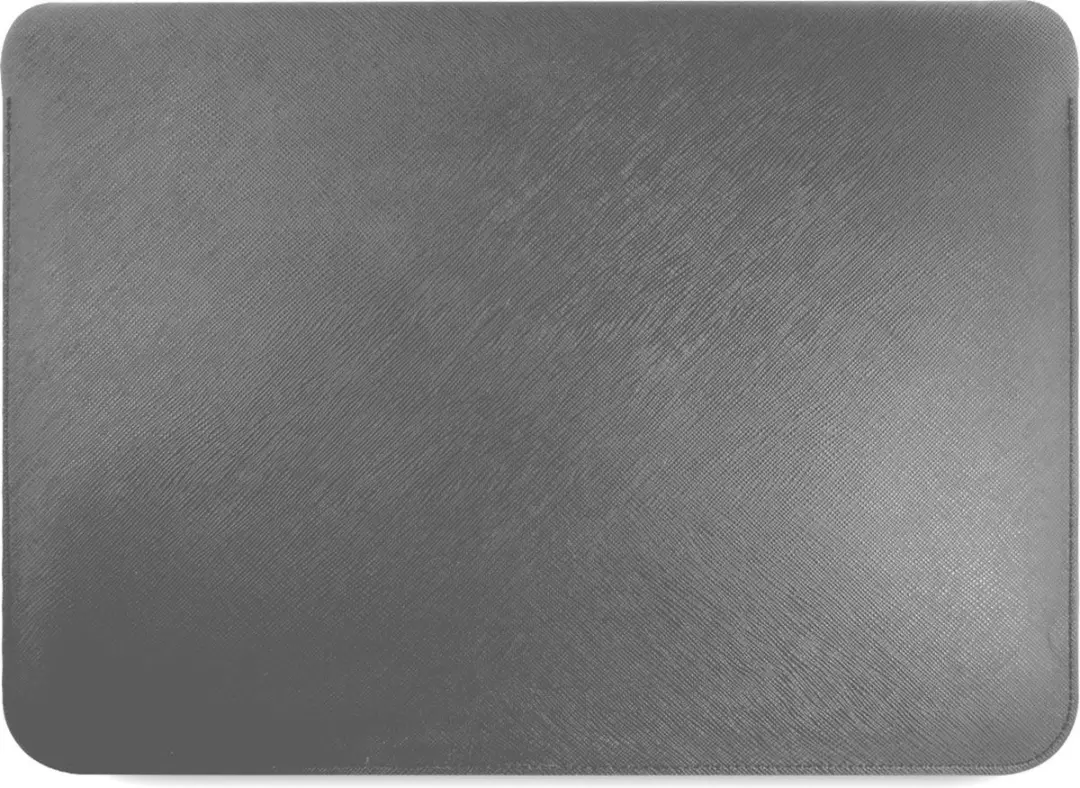 Karl Lagerfeld Saffiano Ikonik 14 Inch Laptophoes - Zilver