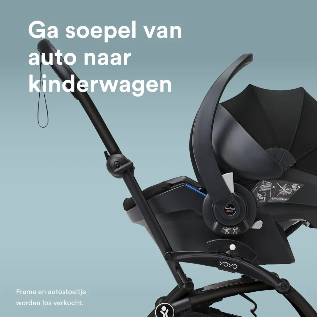 Stokke YOYO Autostoeladapters M - Black