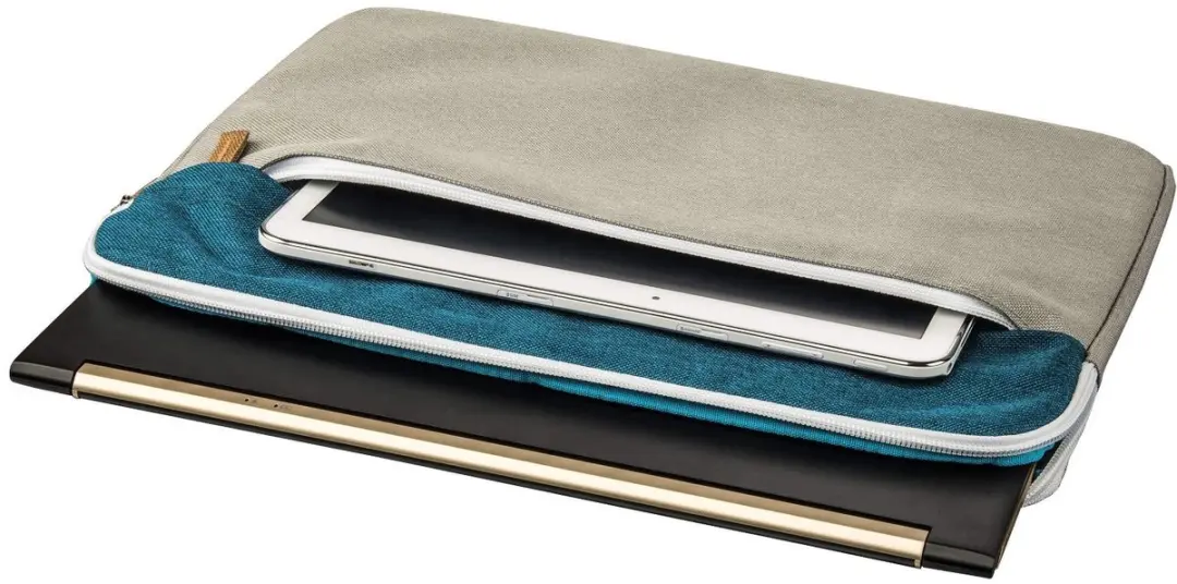 Hama Florence Laptophoes 13,3" - Petrol/Grijs