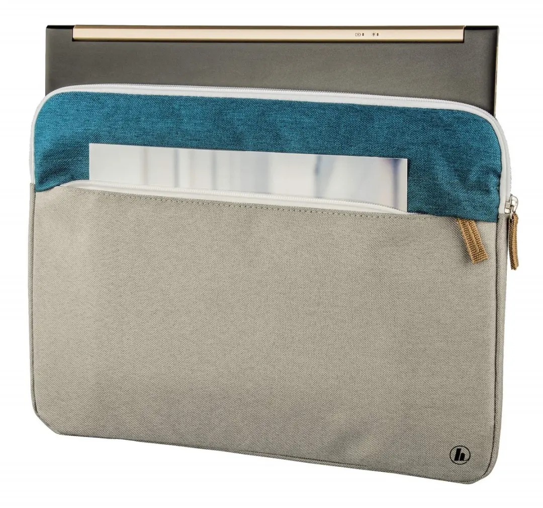 Hama Florence Laptophoes 13,3" - Petrol/Grijs