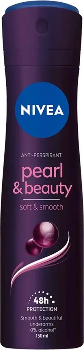 NIVEA Pearl & Beauty Antiperspirant Spray 150ml