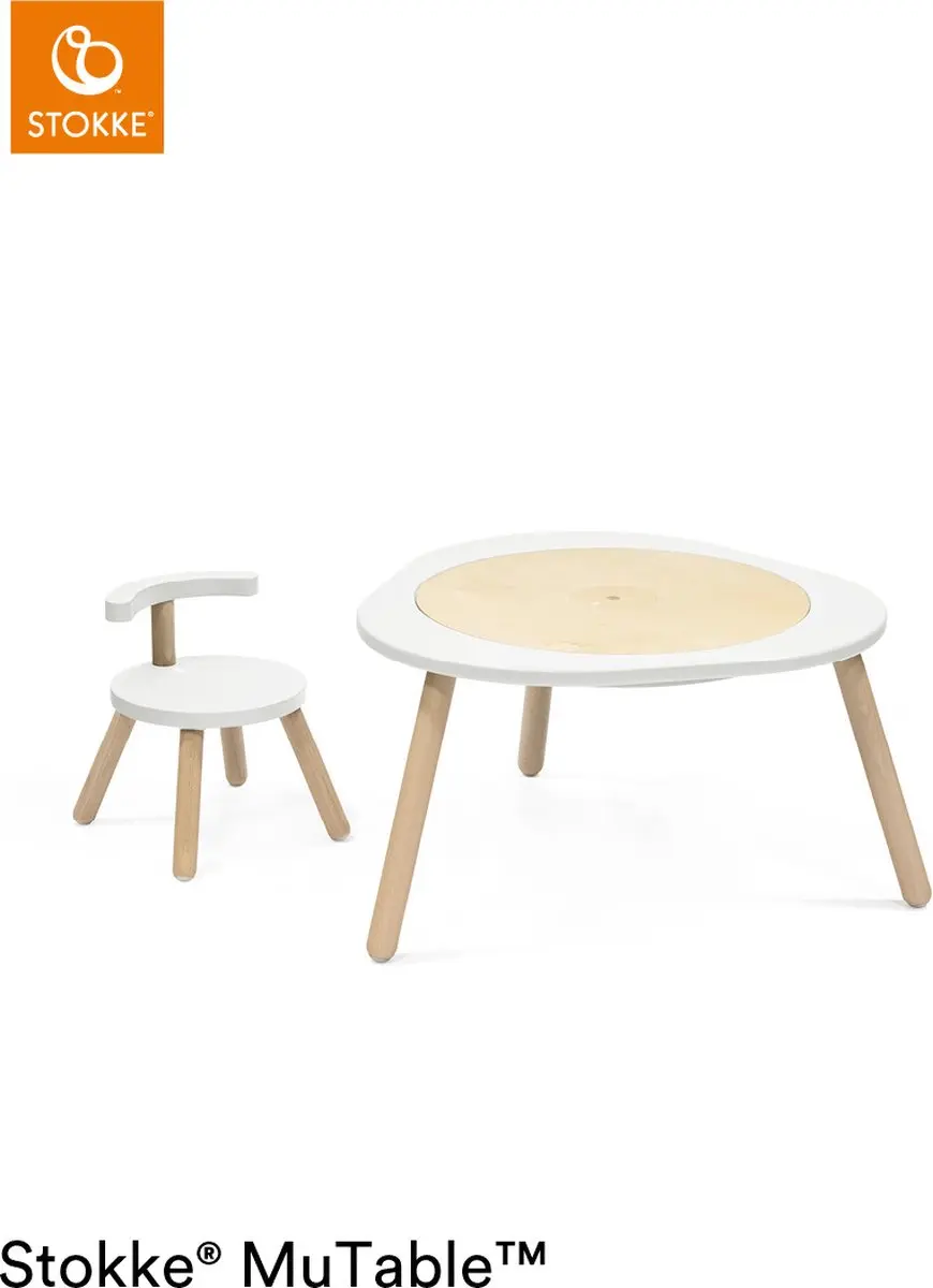 Stokke MuTable Stoel - Wit