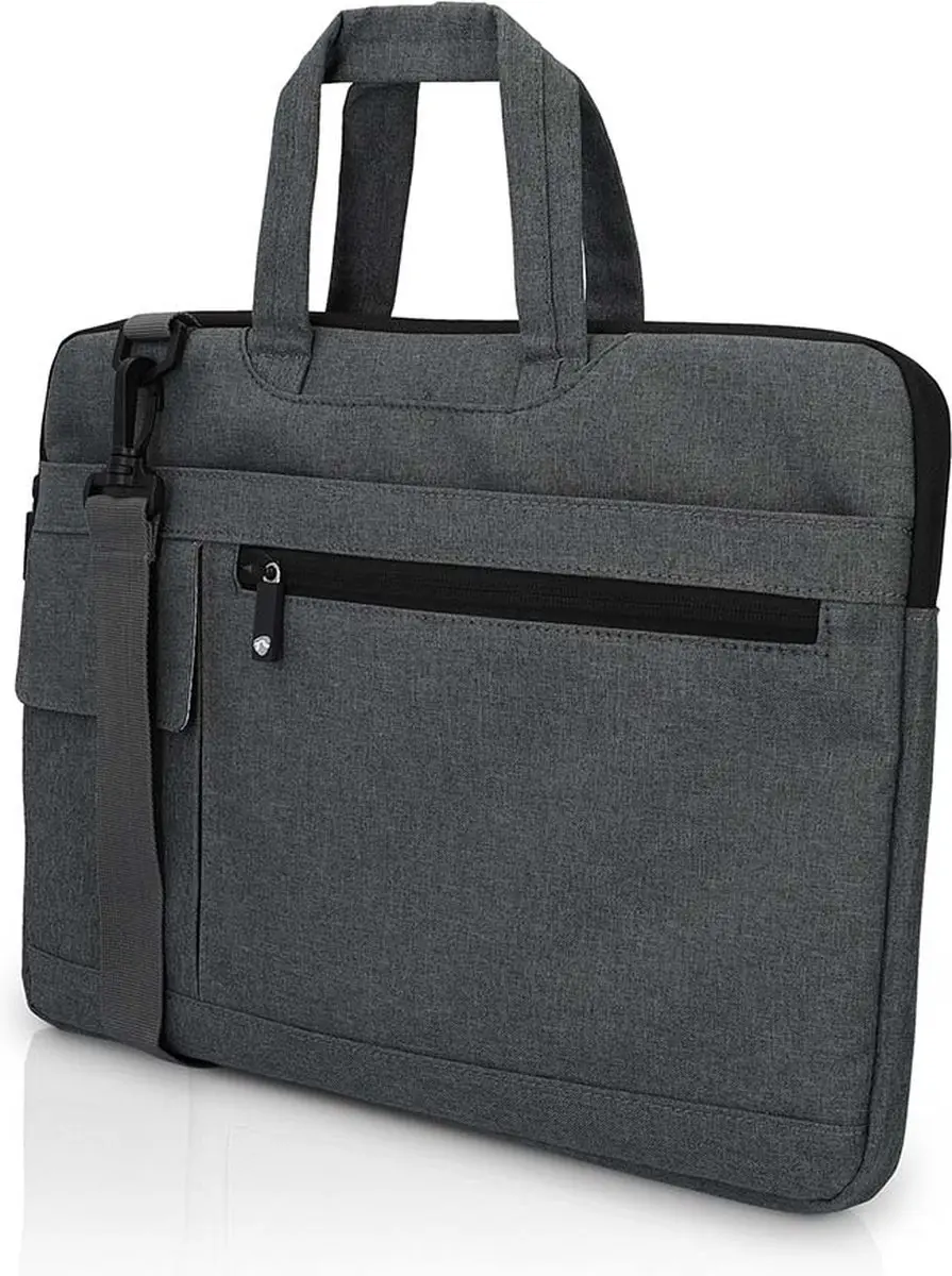 Nedis NBBG15150BK Notebooktas 15" - 8 Compartimenten - Antraciet - afbeelding 6 van 6