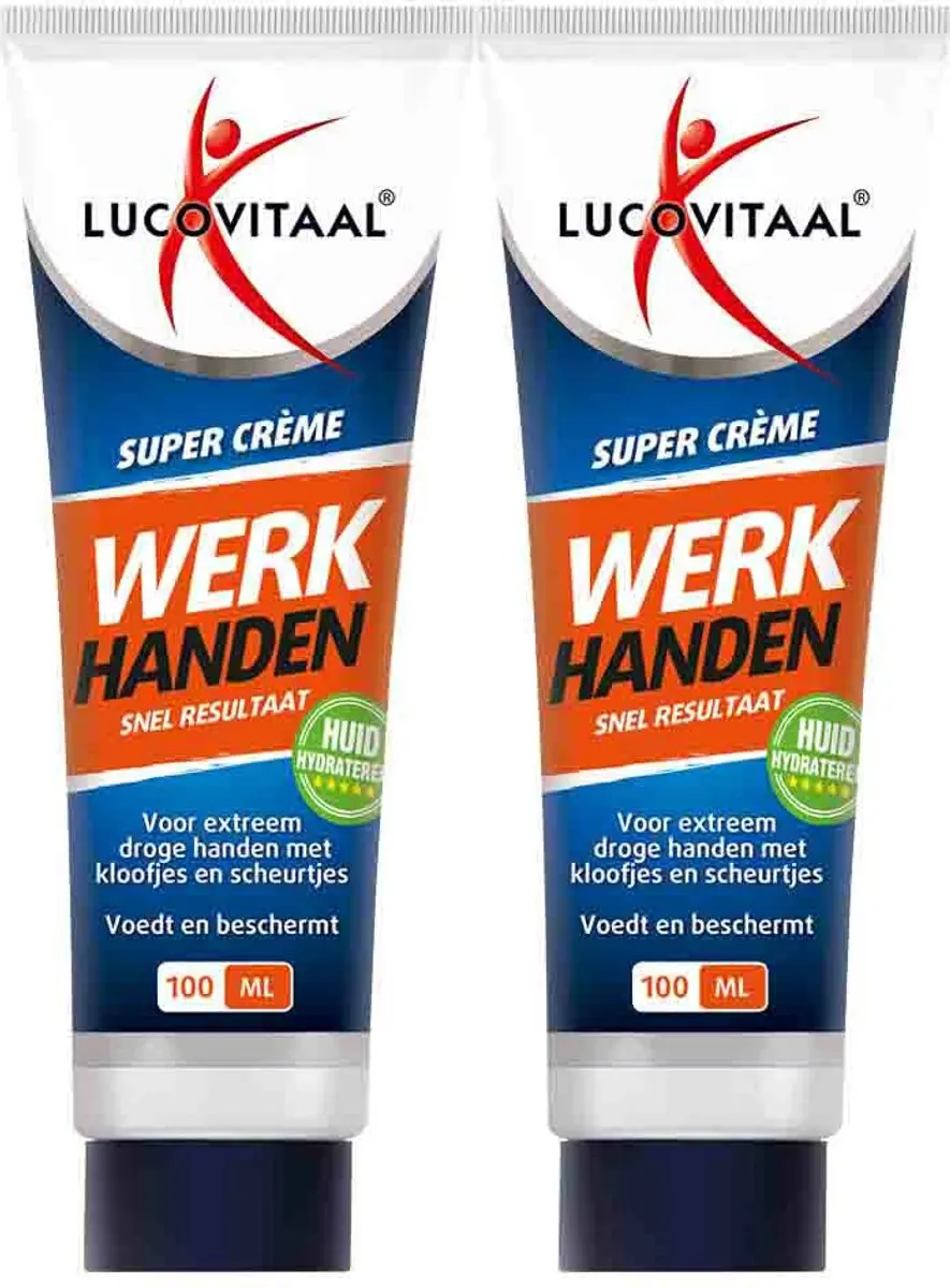 Lucovitaal Werkhanden Crème 2x100ml