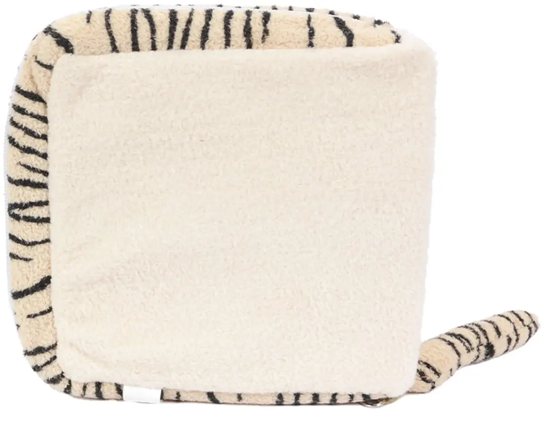 PIA Soft Toys Tijger CD-etui 17cm - Bruin/Beige/Zwart/Wit