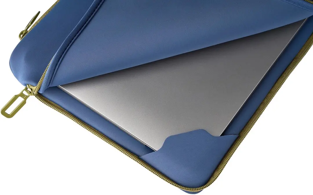 Tucano Doppio Sleeve MacBook Pro & Air 13 - 13 inch - Blauw - afbeelding 6 van 6