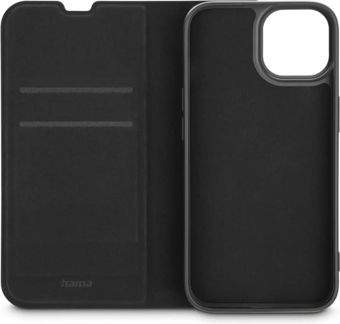 Hama Daily Protect Booklet iPhone 13 - Zwart - 2 Vakken