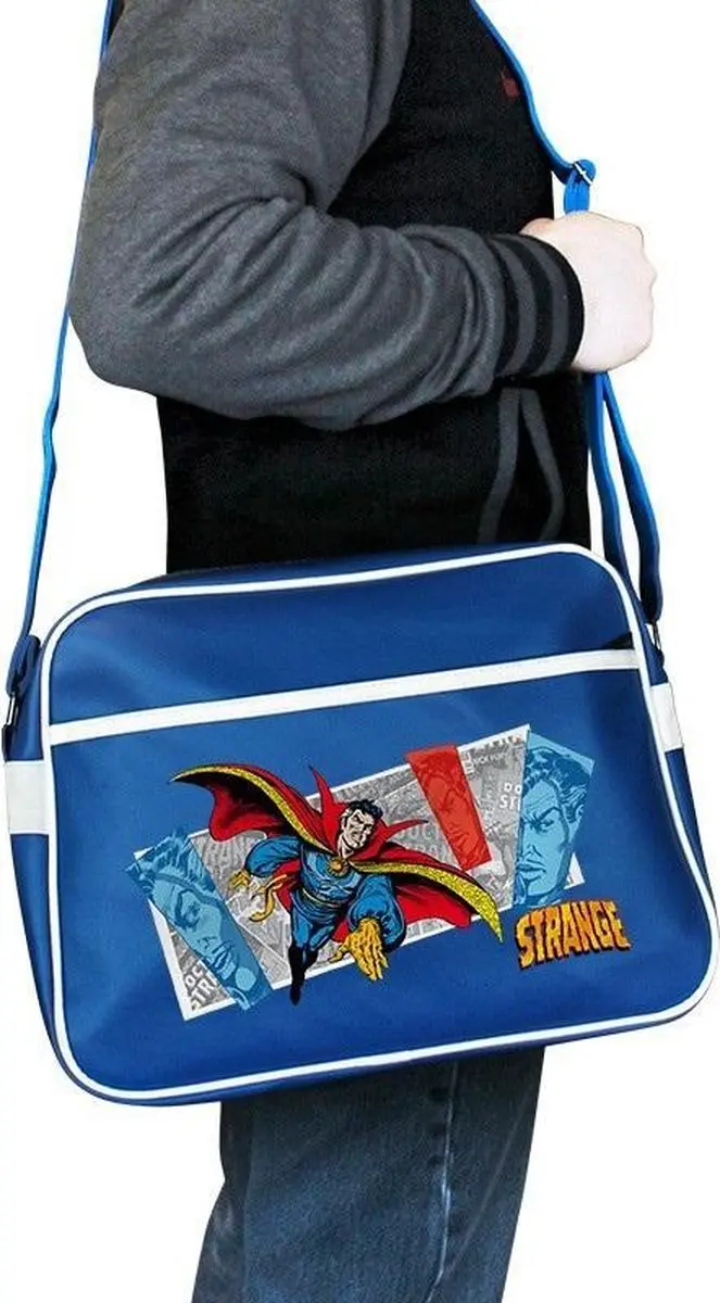 Marvel Dr Strange Schoudertas ABYBAG185 - 8 inch - Blauw