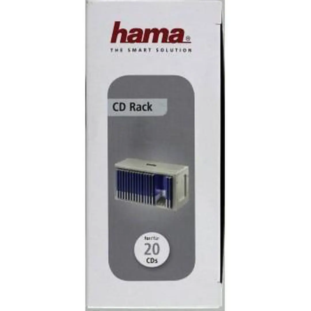 Hama CD-Rom Rek 25 Vakken - 20 Stuks Wit - afbeelding 6 van 6