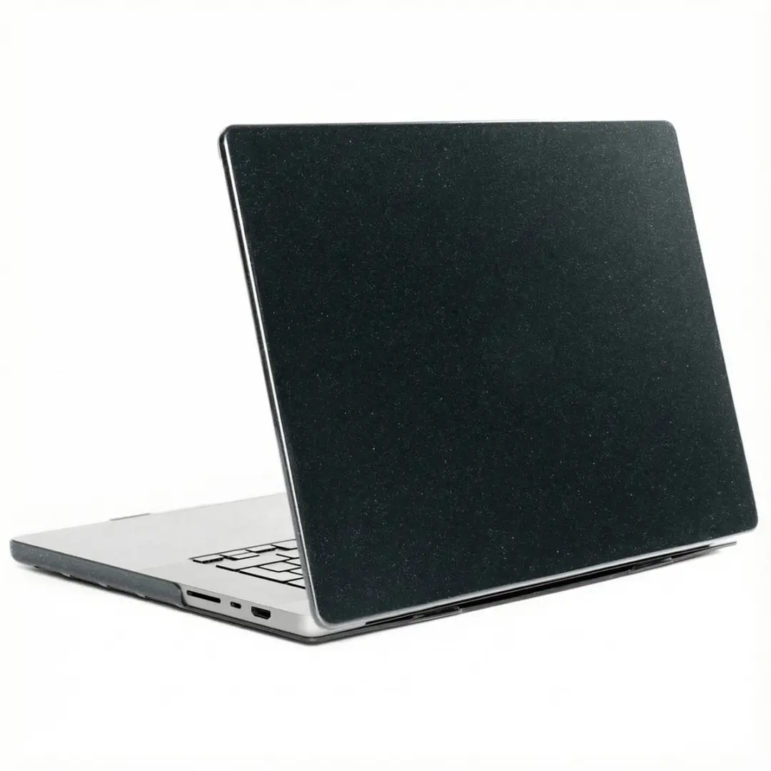 Selencia Transparante Glitter Hoes MacBook Air 13"