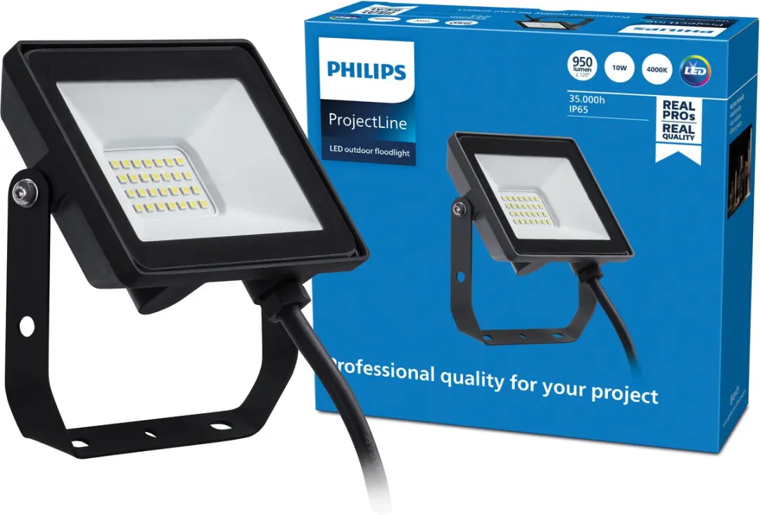 Philips ProjectLine Straler 10W Koel Wit 4000K