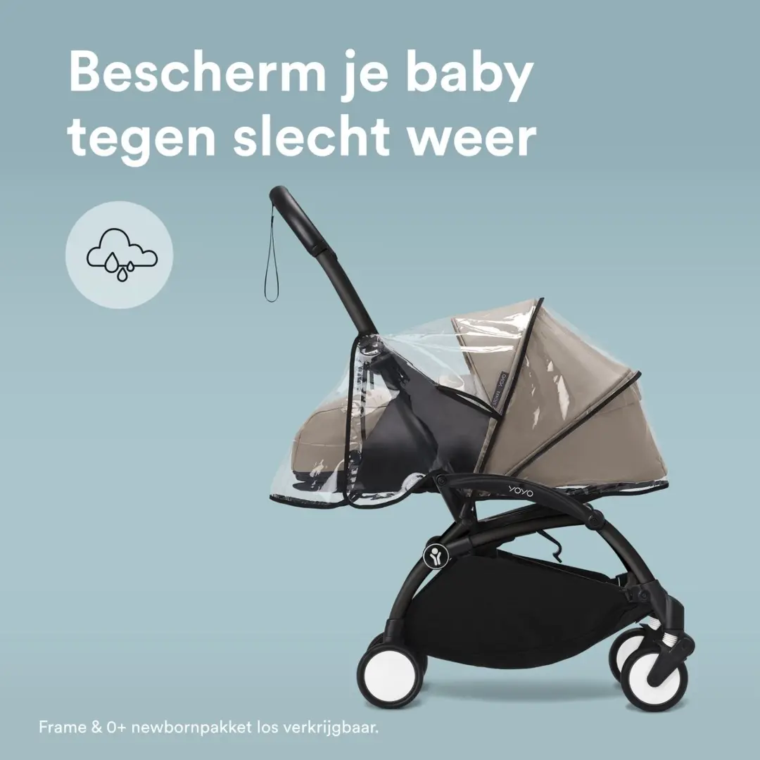 Stokke YOYO 0+ Regenhoes - Black