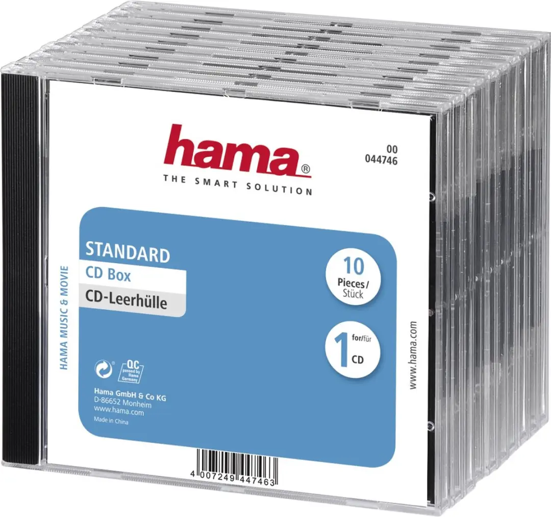 Hama CD-Box 10 Stuks