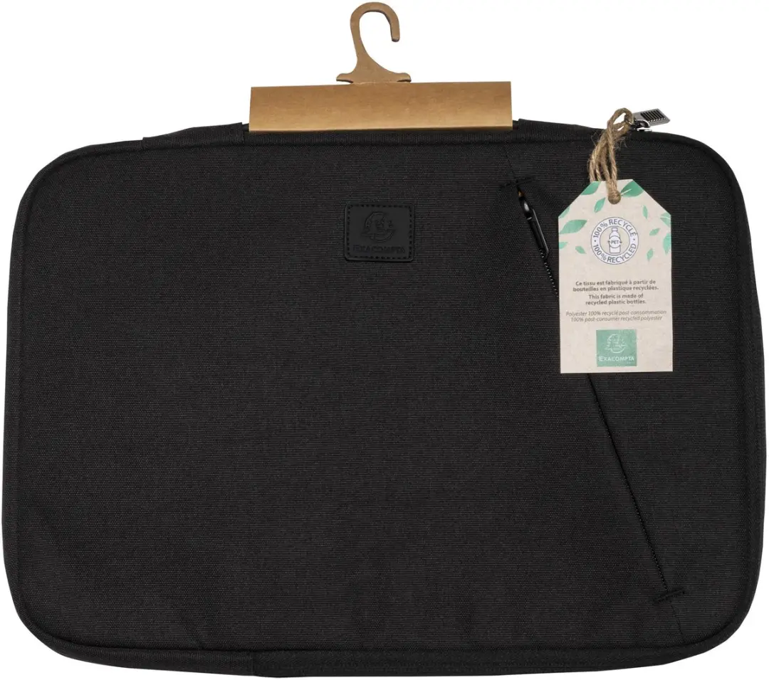 Exacompta Laptophoes 17121E 14" - Zwart - 2 Vakken