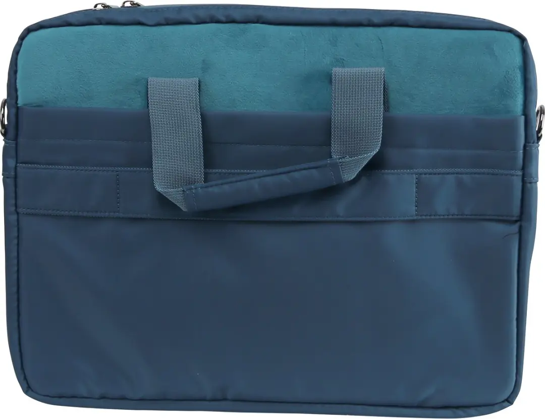 Hama Velvet Laptoptas 40-41cm - 3 Vakken - Petrol