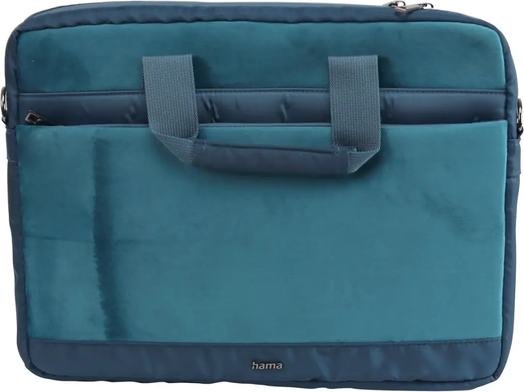 Hama Velvet Laptoptas 40-41cm - 3 Vakken - Petrol