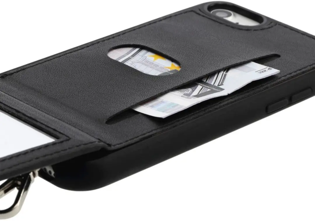 Hama Cross-Body Cover Mirror 00188759 - iPhone 6/6s/7/8/SE 2020 - Zwart