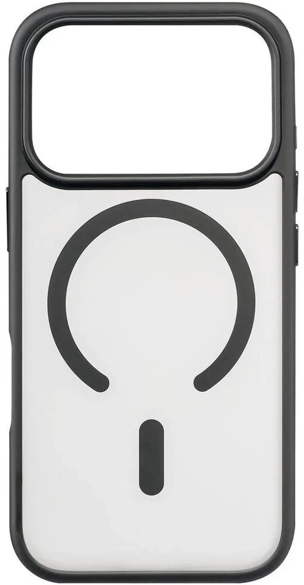 Renkforce RF-6830726 Backcover iPhone 17 Pro - MagSafe Zwart/Transparant