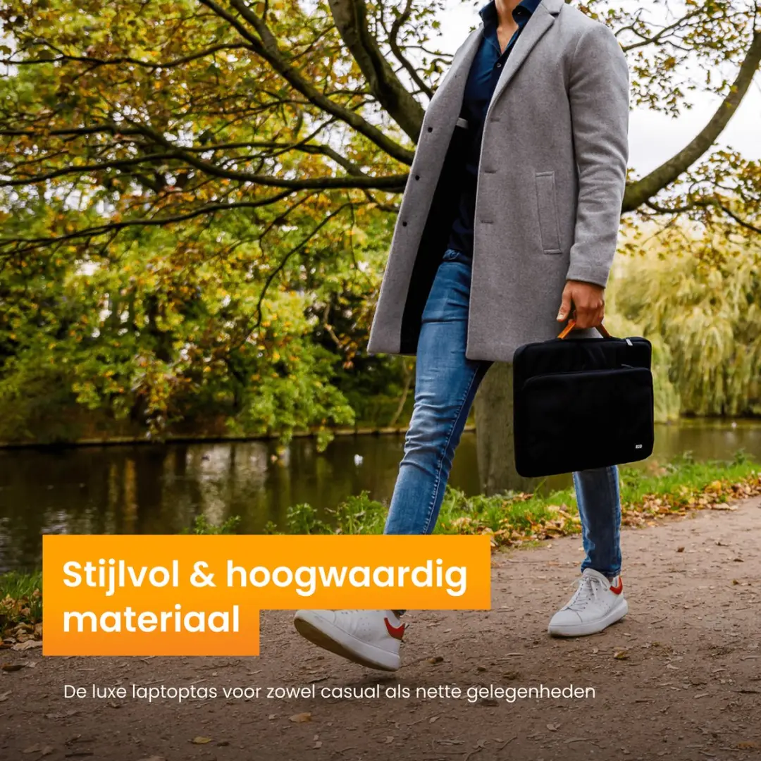 R2B Laptoptas Lelystad 15.6 inch - Zwart