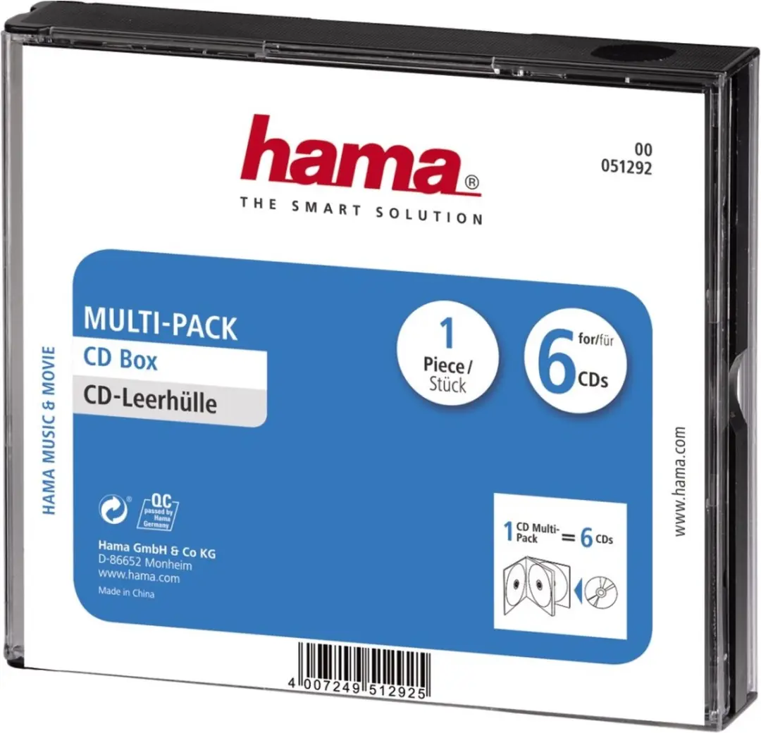 Hama CD MultiPack 6 Stuks
