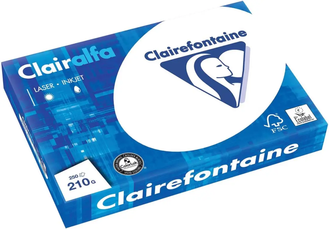 Clairefontaine Clairalfa Presentatiepapier A3 210g