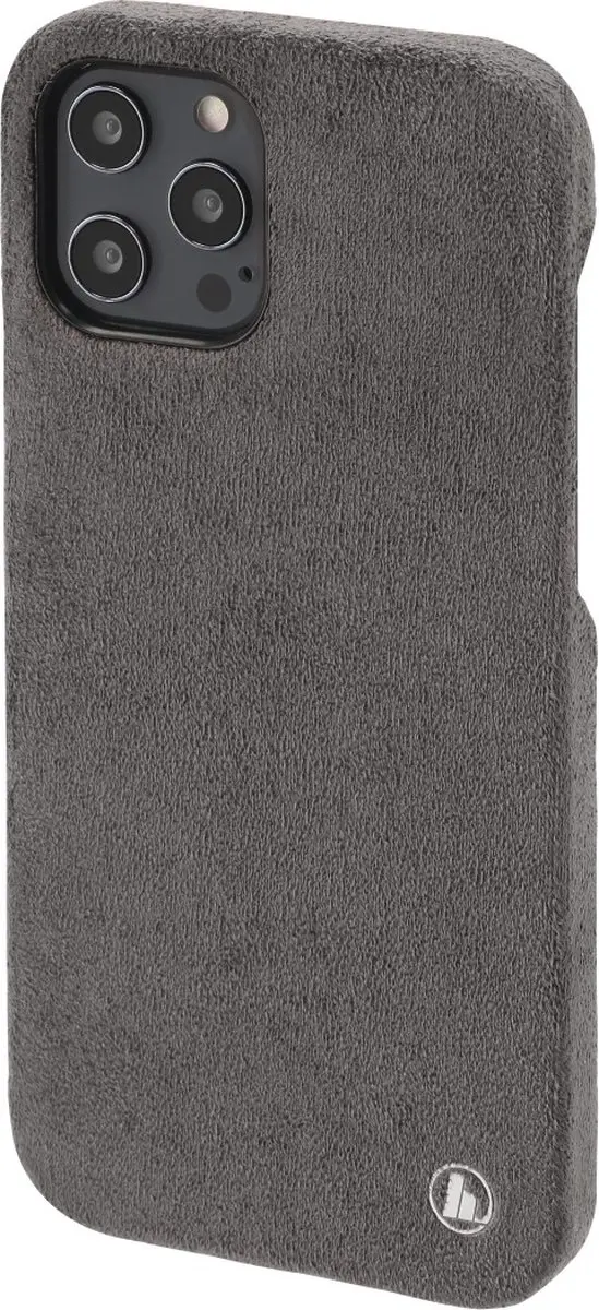 Hama Cover Finest Touch iPhone 12 Pro Max - Antraciet