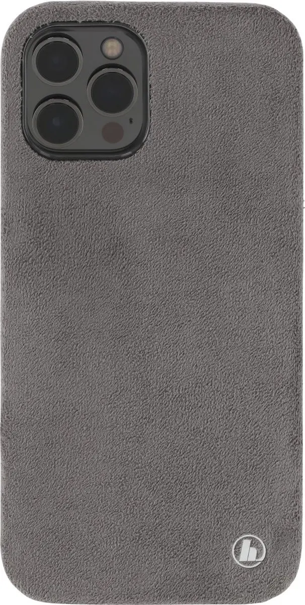 Hama Cover Finest Touch iPhone 12 Pro Max - Antraciet