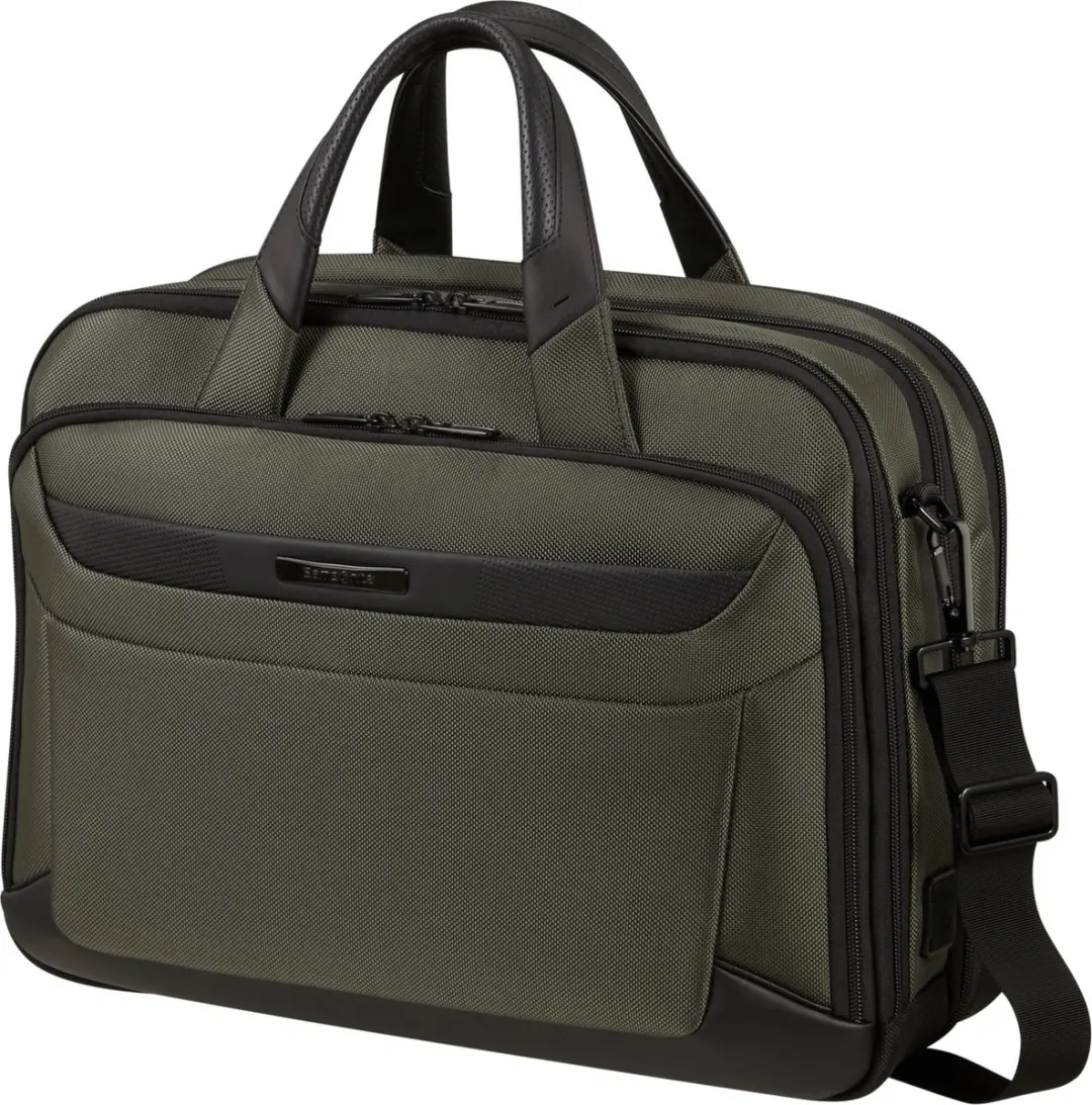 Samsonite Pro-Dlx 5400520216779 Laptopschoudertas 15.6"