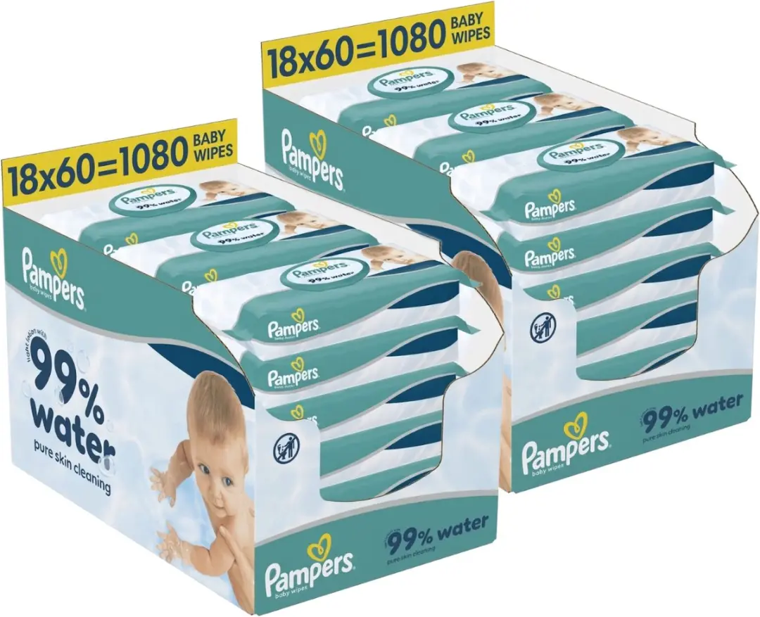 Pampers Water Babydoekjes 2160 Stuks