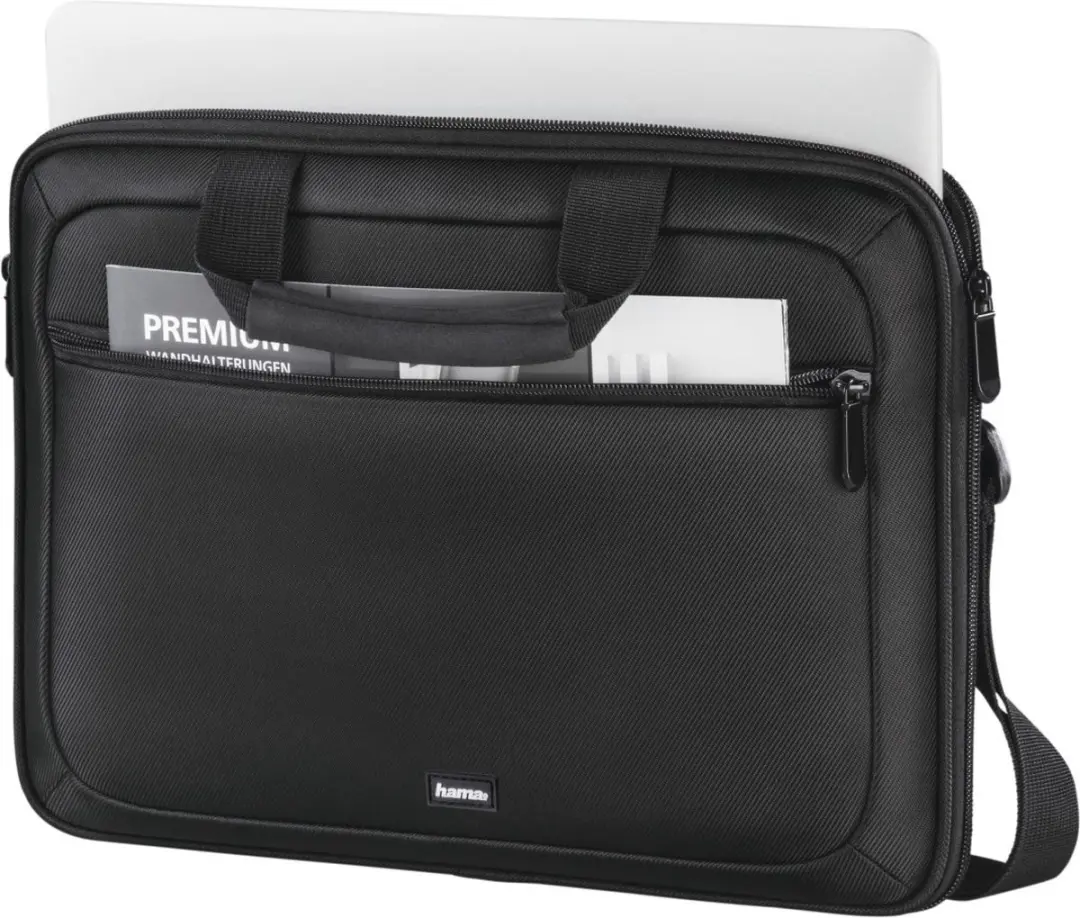 Hama Nizza Life Notebooktas tot 34cm - Zwart
