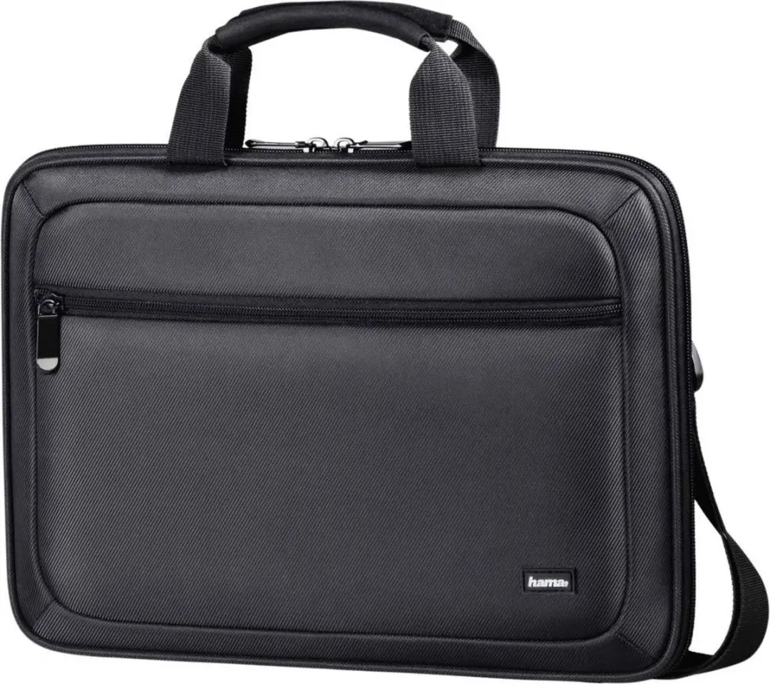 Hama Nizza Life Notebooktas tot 34cm - Zwart - afbeelding 6 van 6