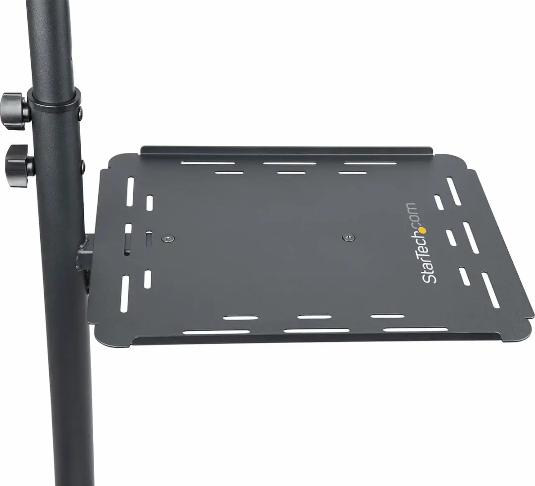 Startech Beamertafel ADJPROJCART Laptop Trolley - Zwart