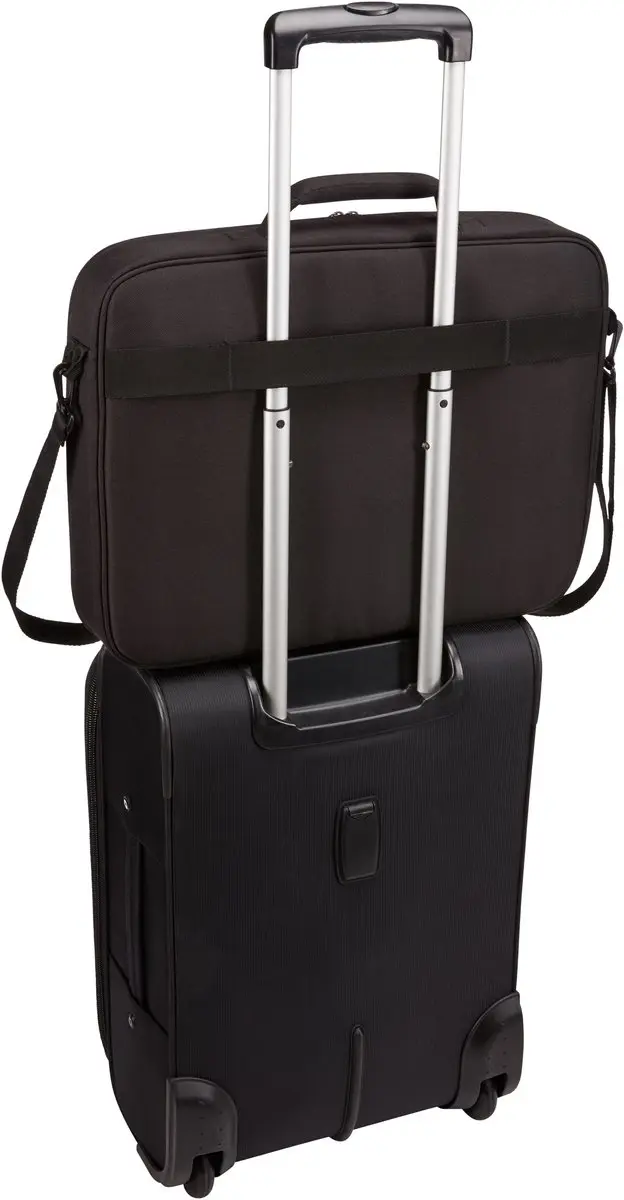 Case Logic Advantage Laptopschoudertas 17.3" - Zwart